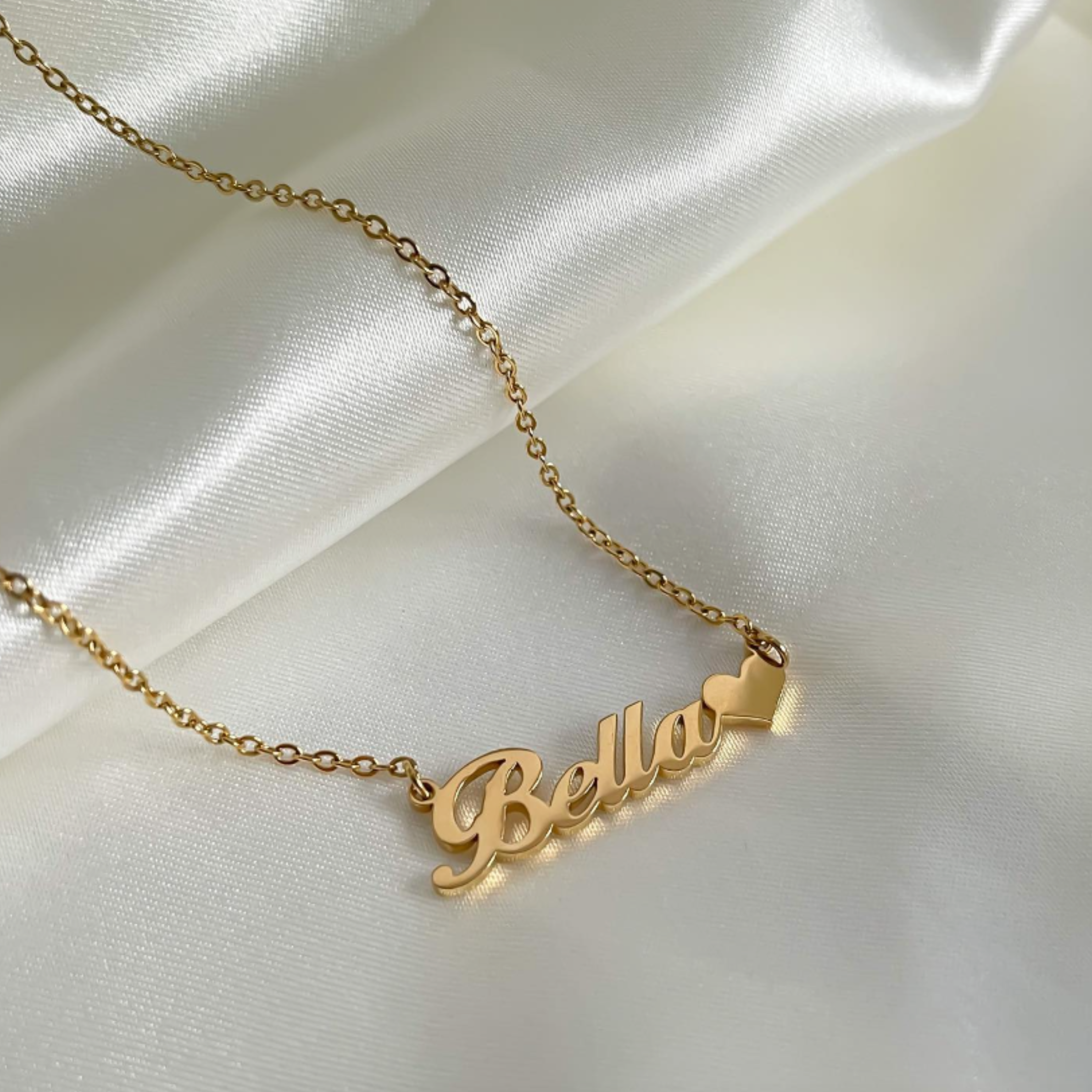 Heart Name Necklace