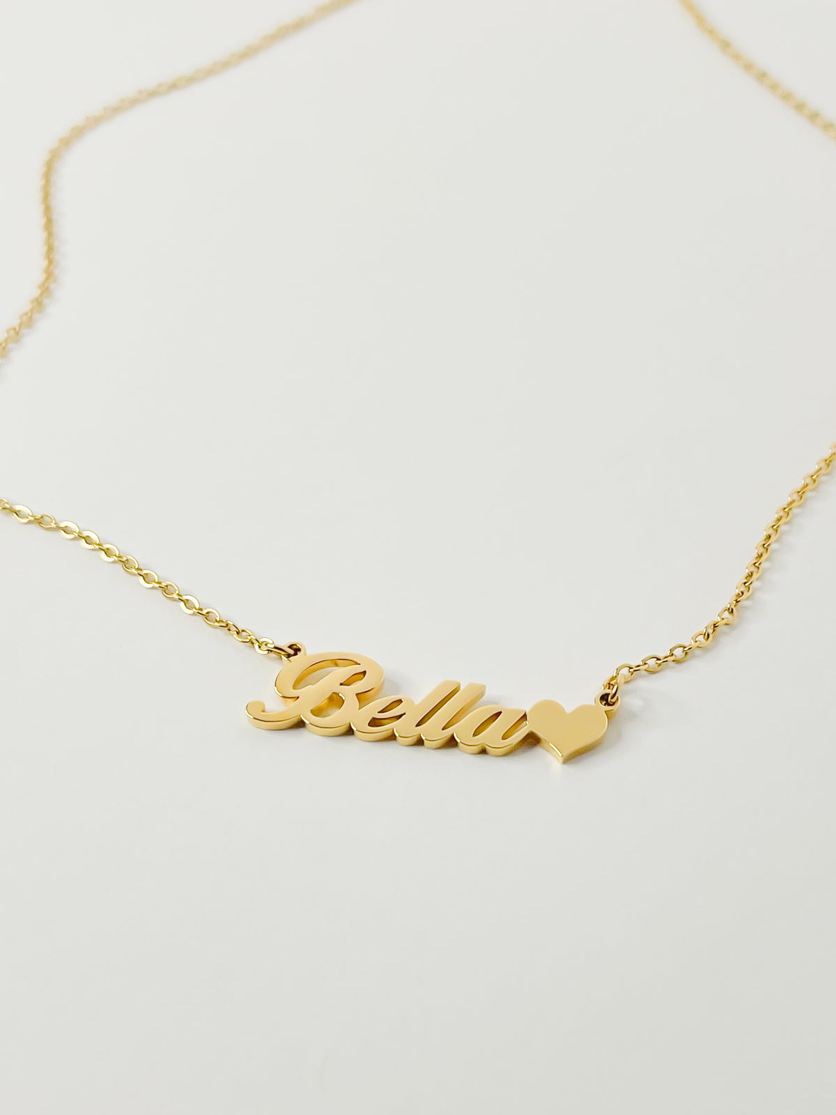 Personalized Classic Heart Name Necklace