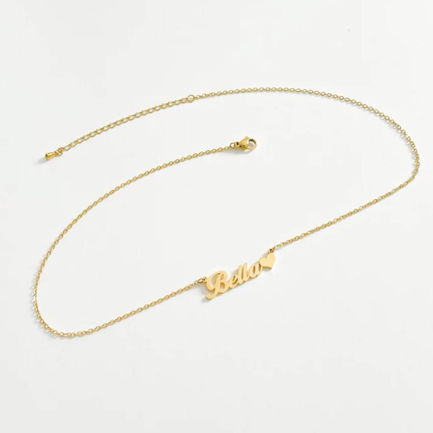 Heart Name Necklace