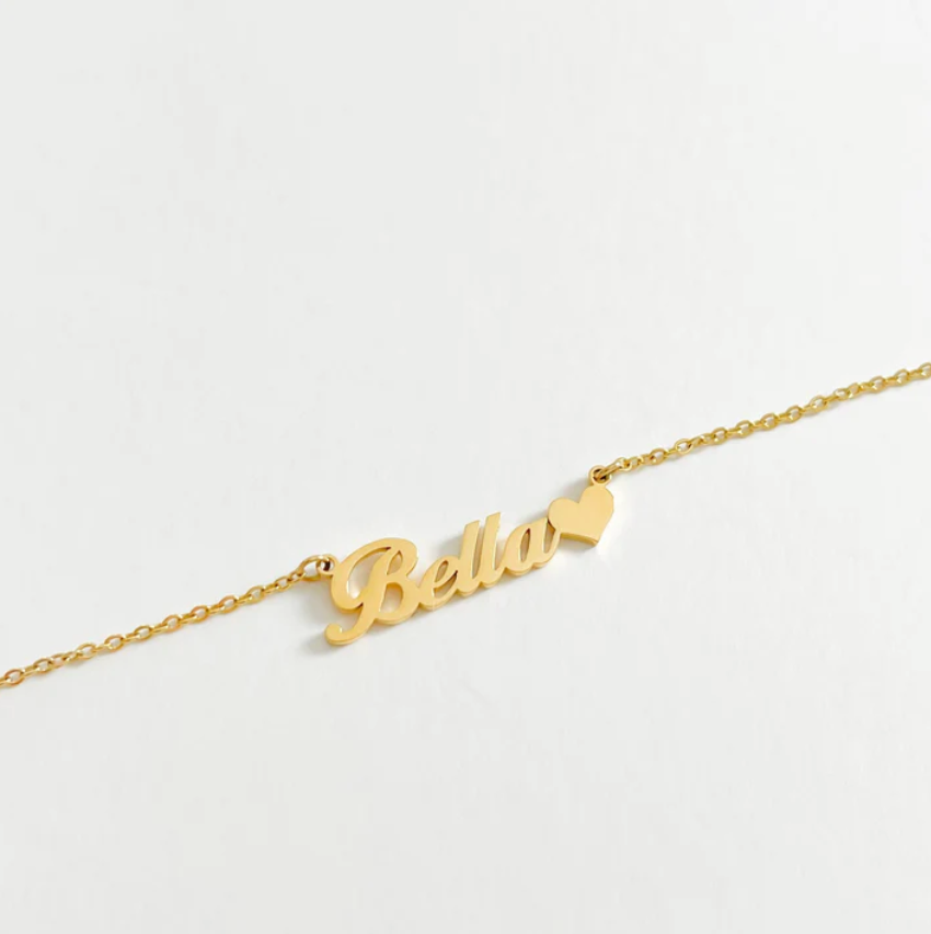 Heart Name Necklace