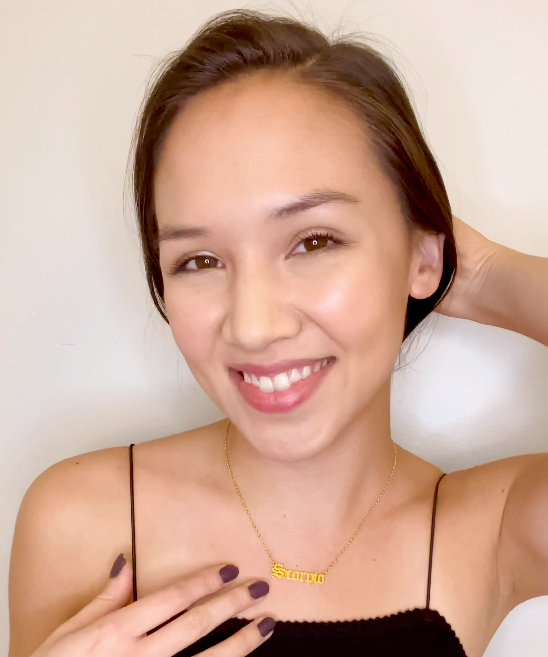 Personalized Classic Heart Name Necklace