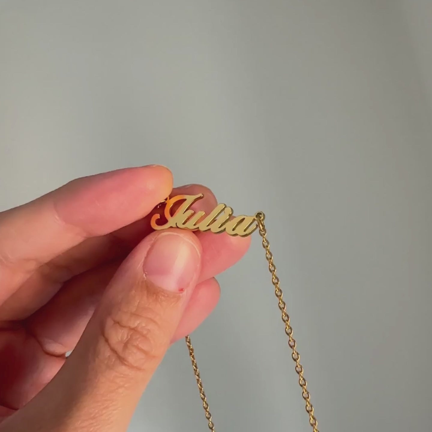 Signature Name Necklace